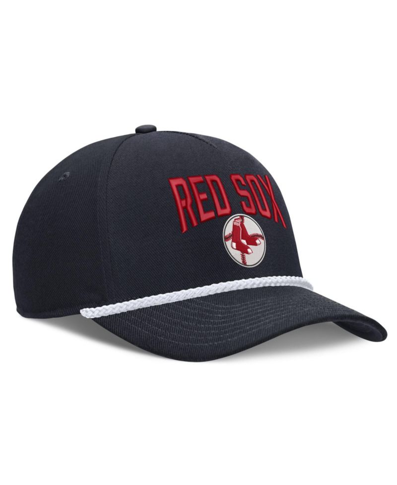 Men's Navy Boston Red Sox Cooperstown Rise Adjustable Hat