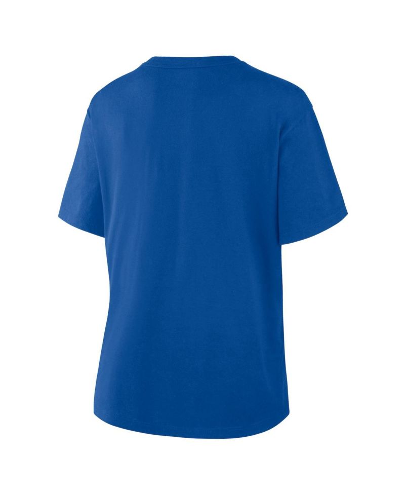 Women's Royal Los Angeles Dodgers Lockup Legacy T-Shirt