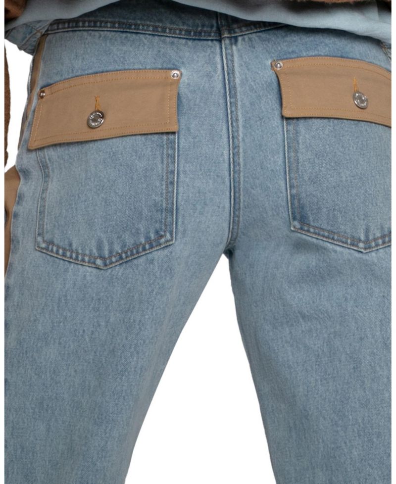 Women's Rebel Mid Rise Side Stripe Denim Jeans
