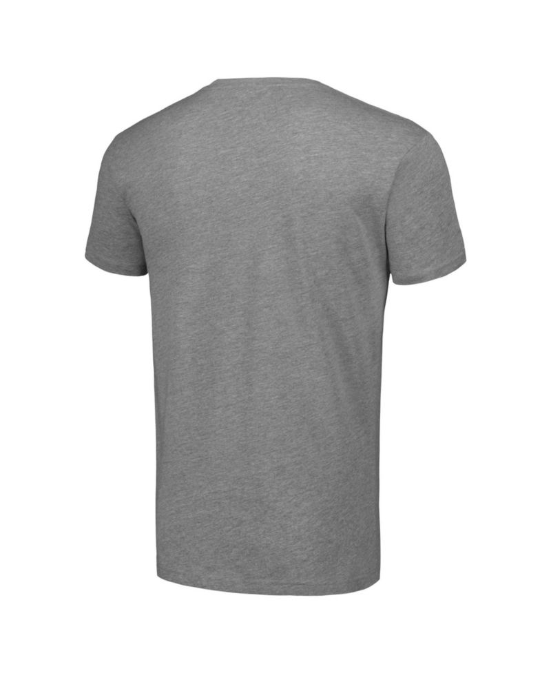 Men's Heather Gray Carolina Hurricanes Logo T-Shirt