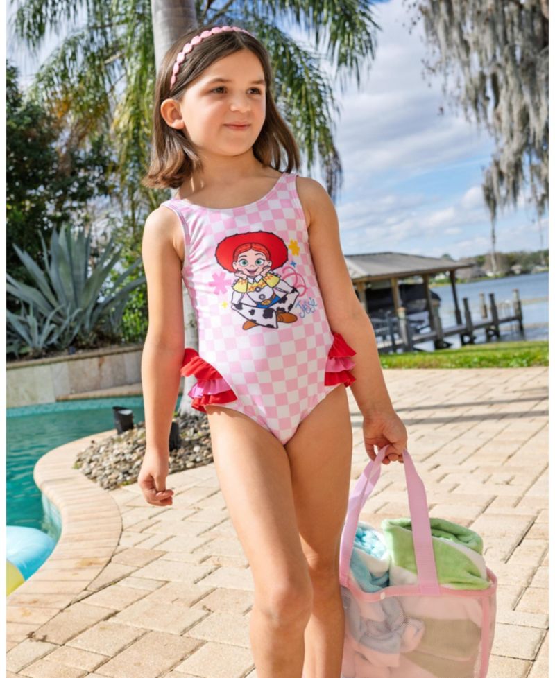 Toy Story Toddler Girls One Piece Swimwear UPF 50+
