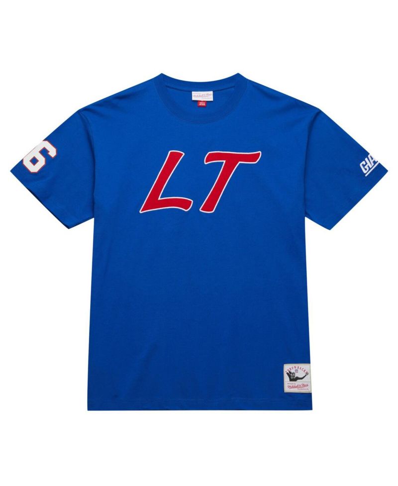 Men's Lawrence Taylor Royal New York Giants Retired Player Nickname T-Shirt