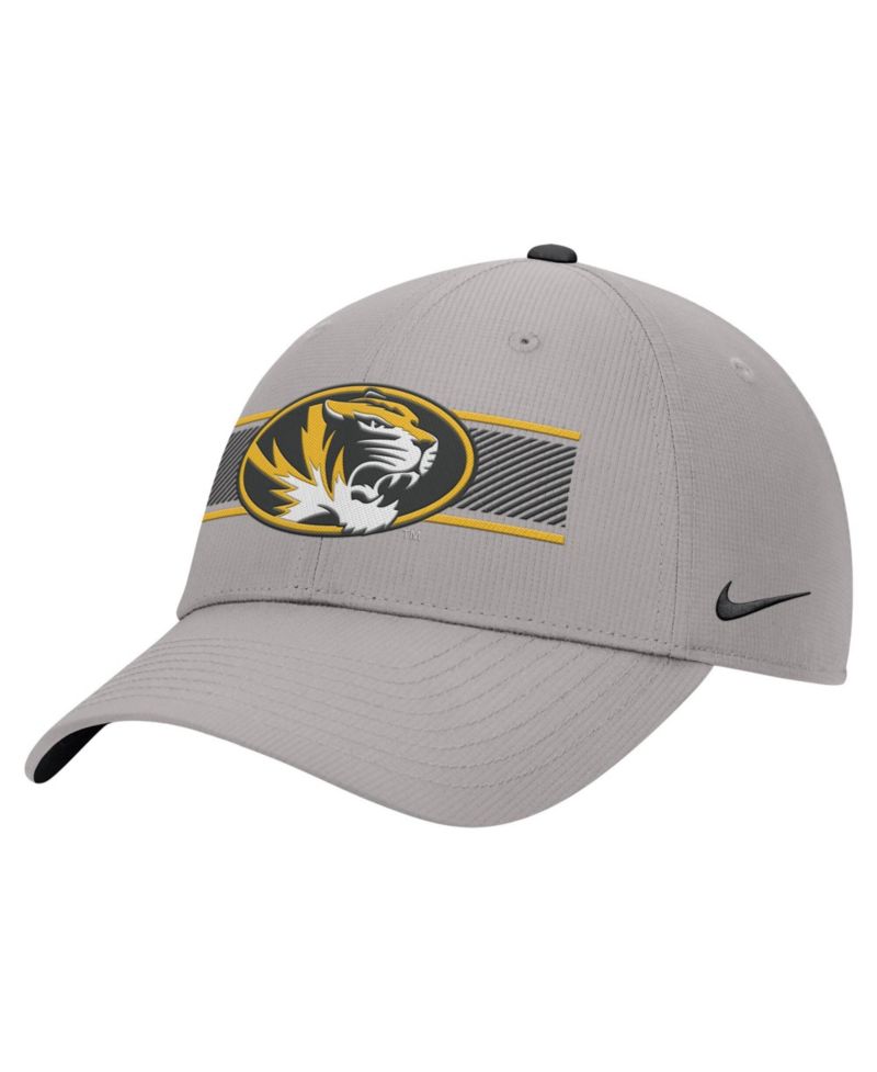 Men's Gray Missouri Tigers Ripstop Dri-FIT Adjustable Hat