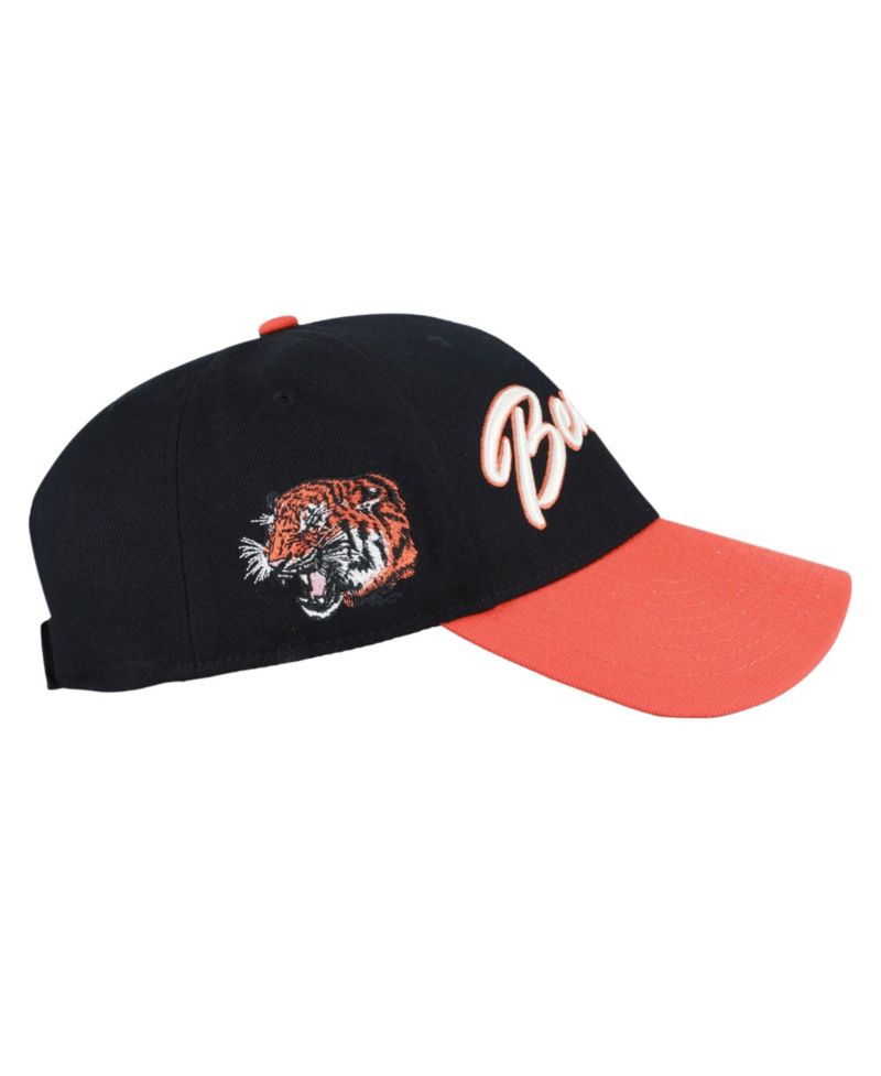 Men's '47 Black Cincinnati Bengals Throwback MVP Adjustable Hat
