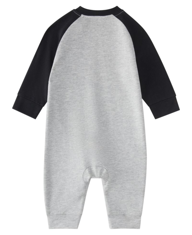 Baby Boys' Color-Block Sport Long-Sleeve Coverall