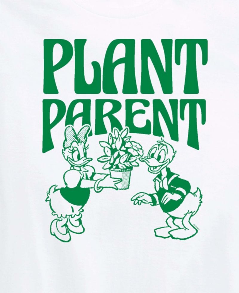 Plus Size Disney Plant Parent Short-Sleeve Graphic T-Shirt