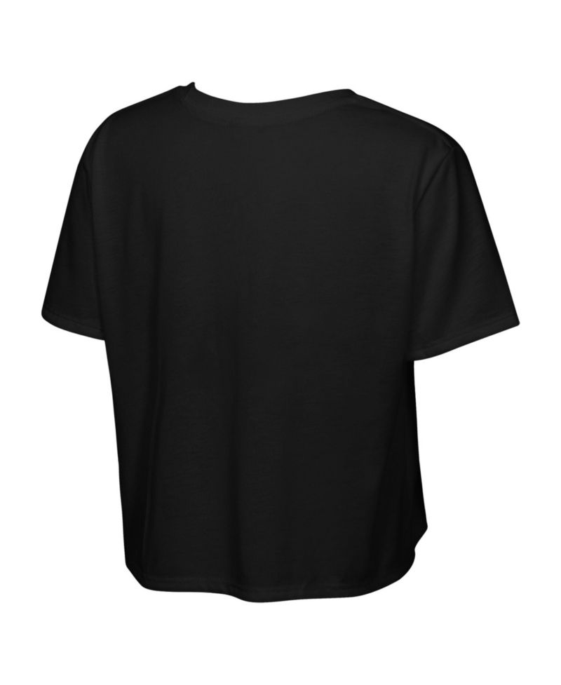Women's Black FIFA World Cup 2026 Cropped World Trophy T-Shirt