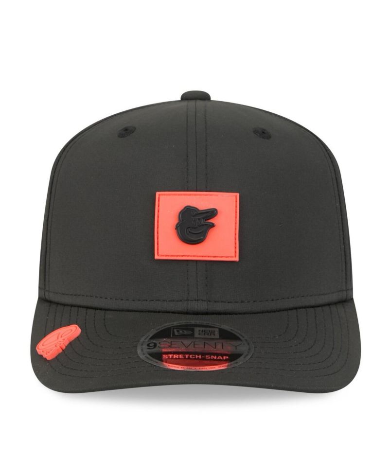 Men's Black Baltimore Orioles 2026 Clubhouse 9SEVENTY Adjustable Hat