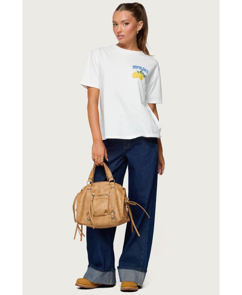 Women's Let'S Make Margs Oversized T Shirt