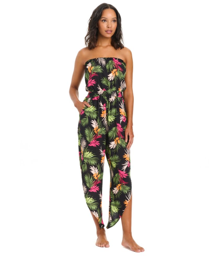 Women's Havana Heat Tube Swim Cover-Up Jumpsuit