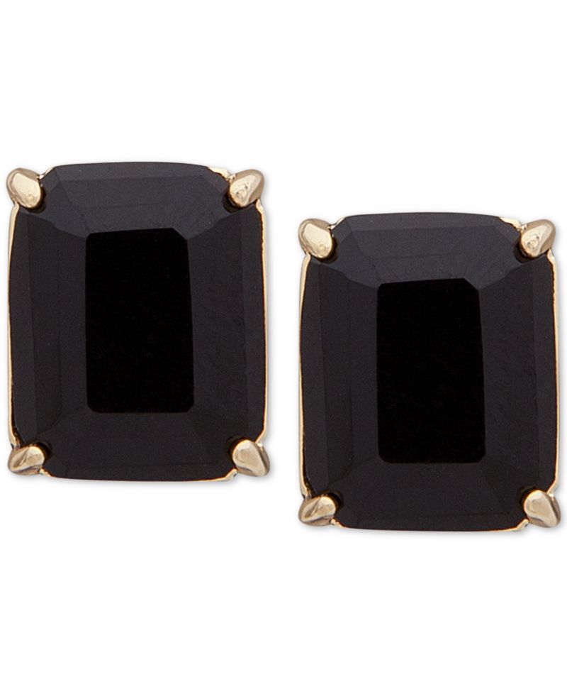 Stone Stud Earrings