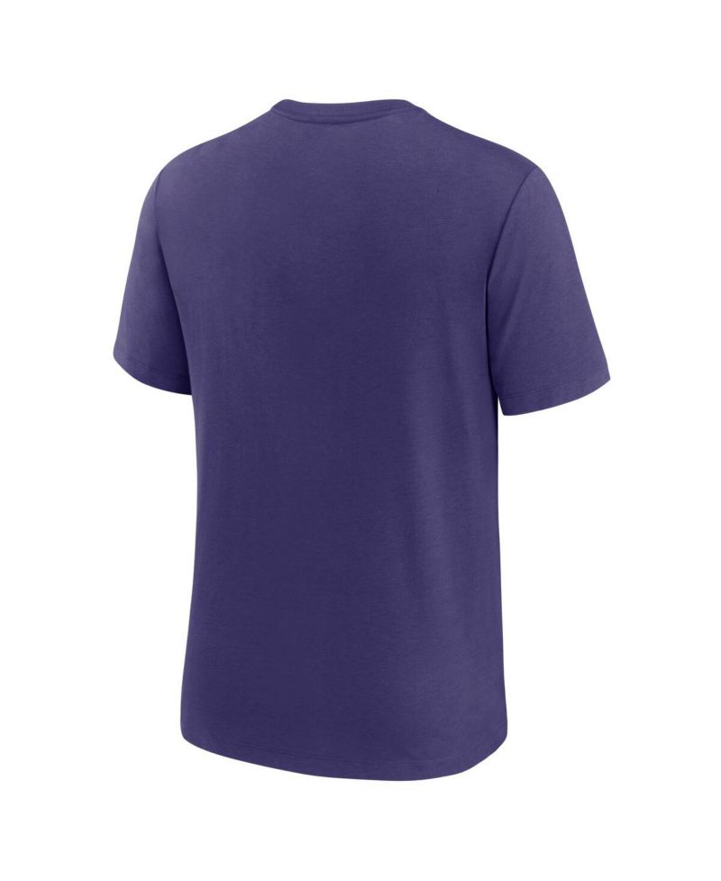 Men's Purple Minnesota Vikings Favorable Timeline Tri-Blend T-Shirt