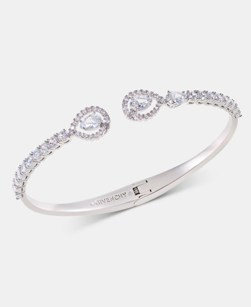Dynamic Crystal Cuff Bracelet