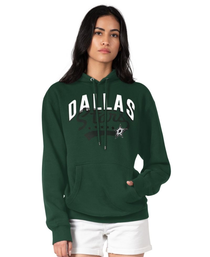 Women's Kelly Green Dallas Stars Filigree Logo Pullover Hoodie