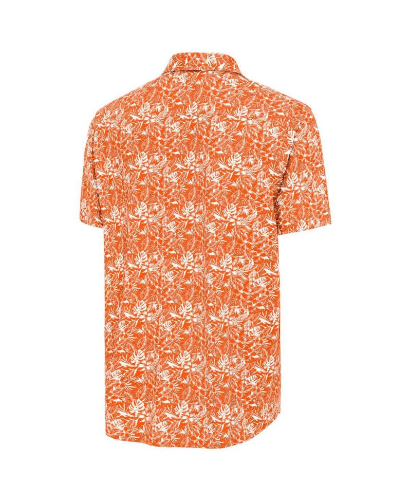 Men's Orange Houston Astros Resort Button-Up Shirt