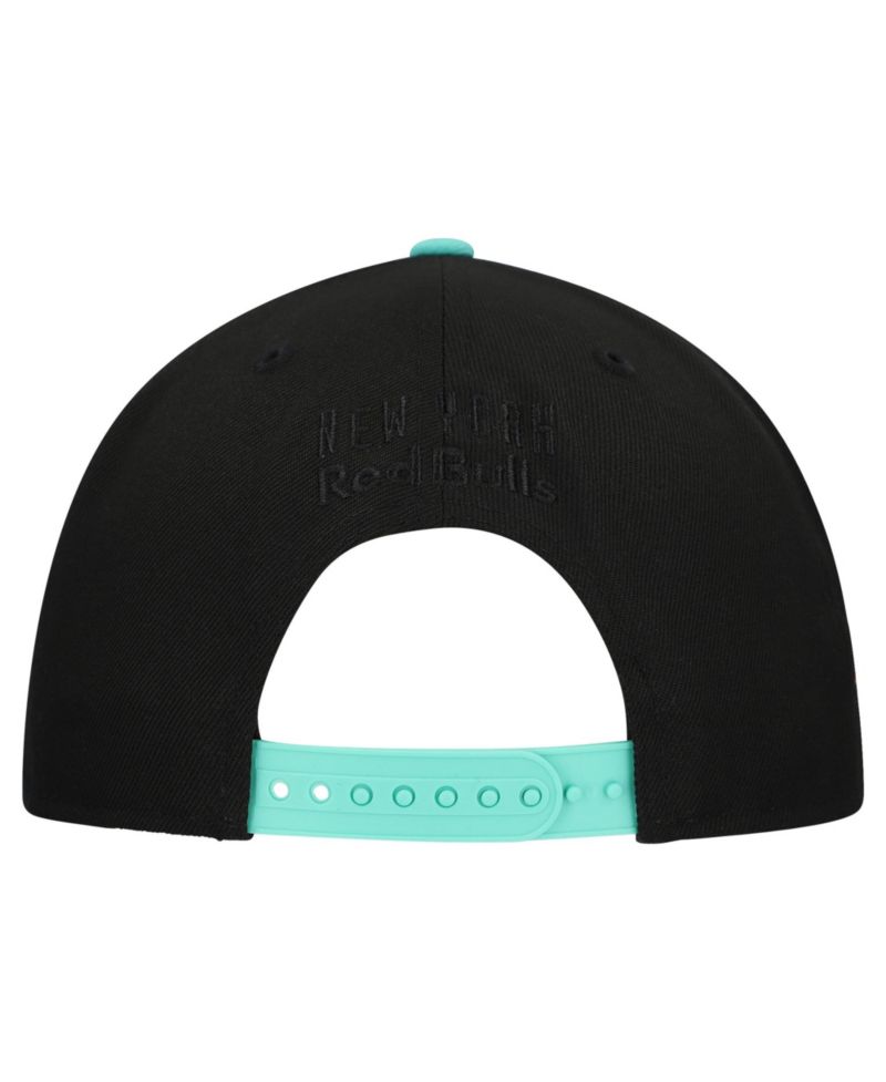 Men's Black New York Red Bulls 9FIFTY Snapback Hat