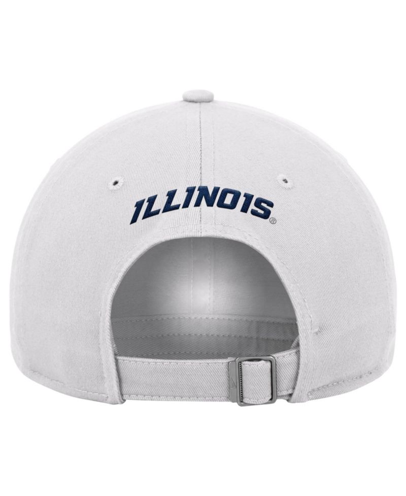 Men's White Illinois Fighting Illini 2026 On-Field Club Adjustable Hat
