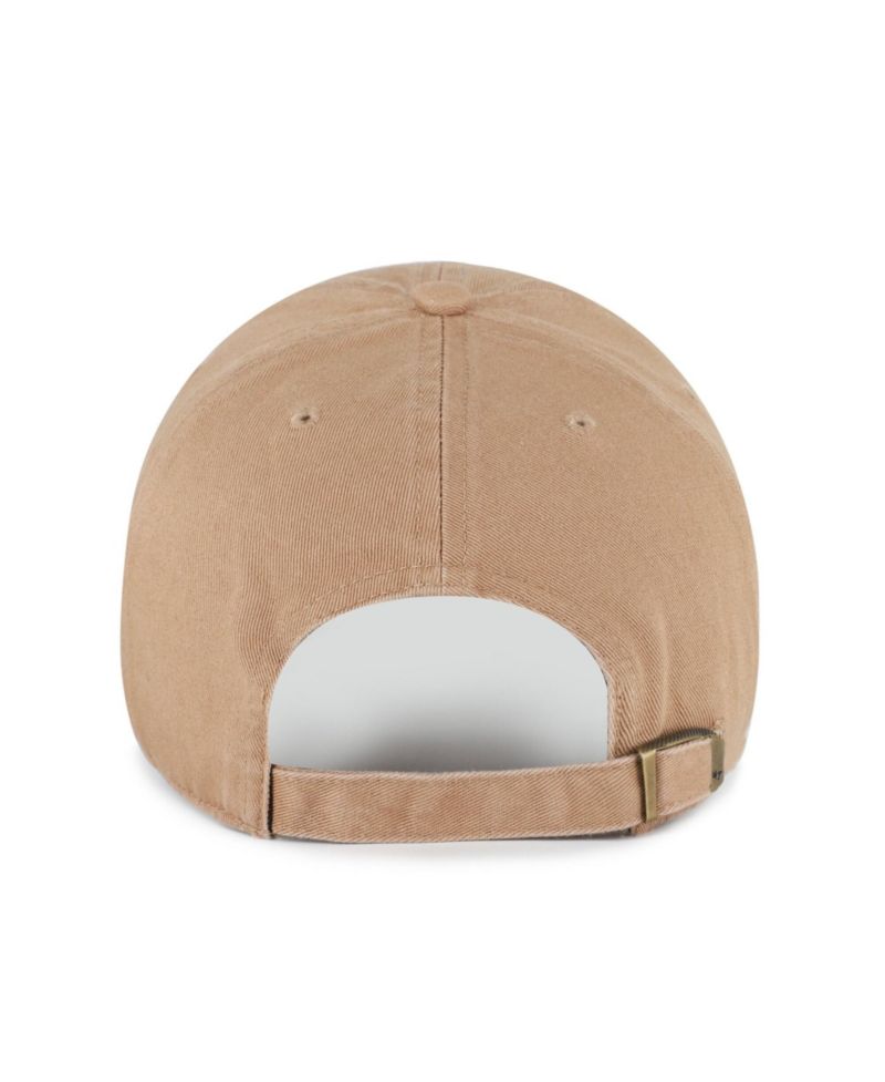 Men's '47 Khaki Iowa State Cyclones Vault Clean Up Adjustable Hat