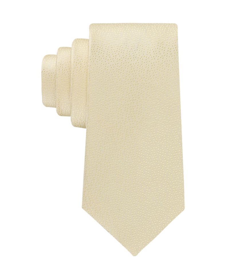 Men's Hart Unsolid Solid Textured Weave Classic Tie
