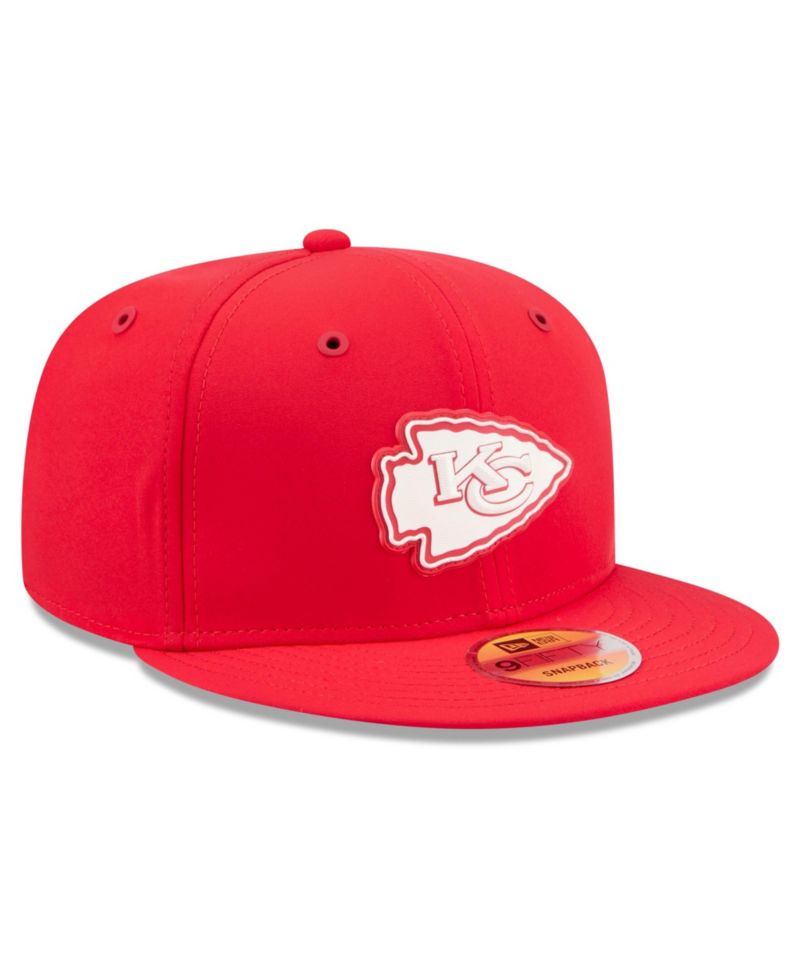 Men's Red Kansas City Chiefs 2026 Sideline 9FIFTY Snapback Hat