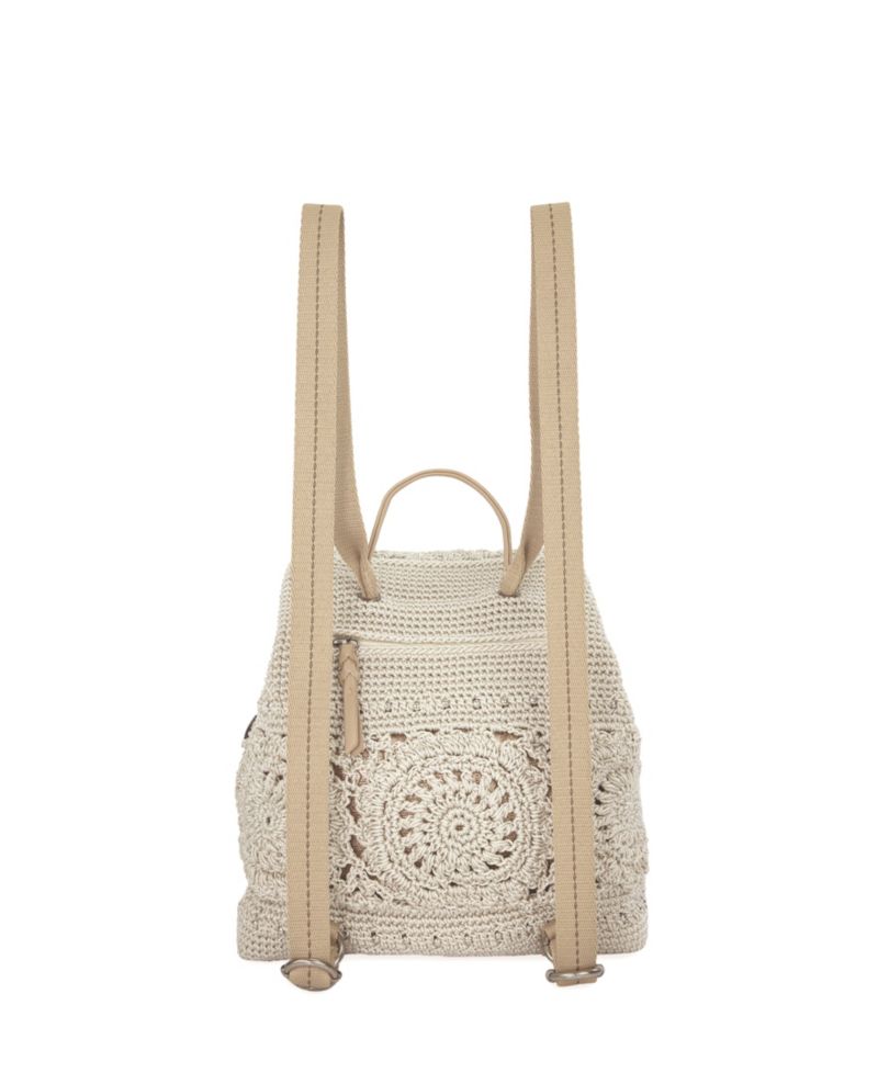 Women's Sayulita Crochet Large Backpack