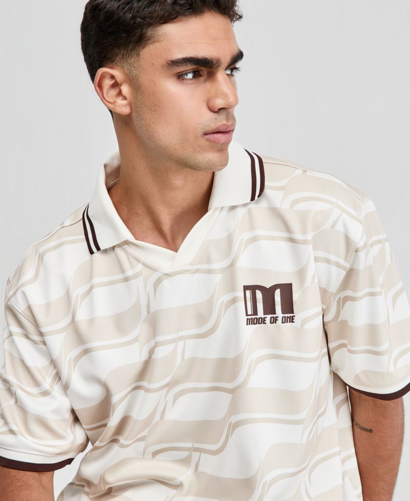 Men's Relaxed-Fit Varsity Polo Shirt