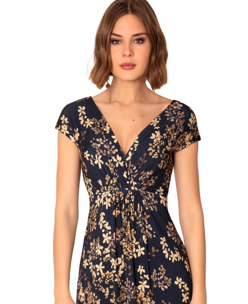 Women's Sophia Floral Empire Waist Maxi Dress