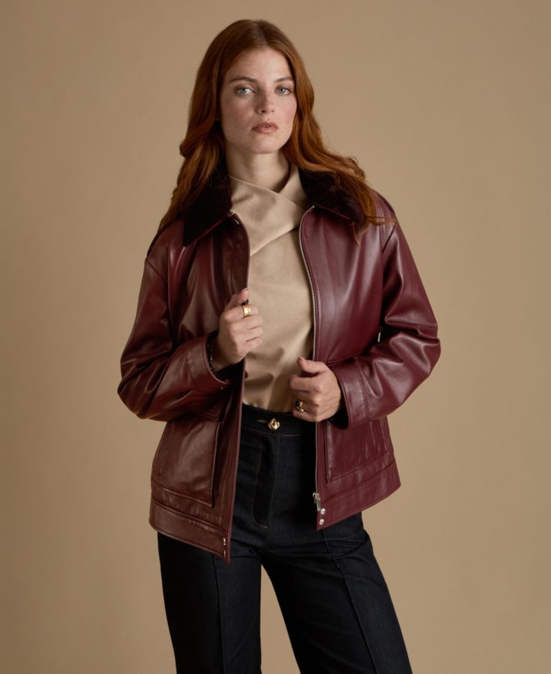 Women's Alma Leather Jacket