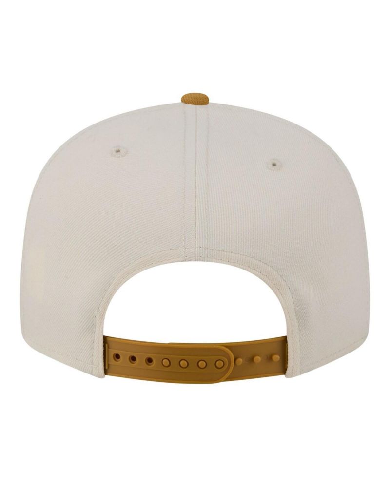 Men's Cream/Tan Atlanta Hawks Two-Tone Color Pack 9FIFTY Snapback Hat