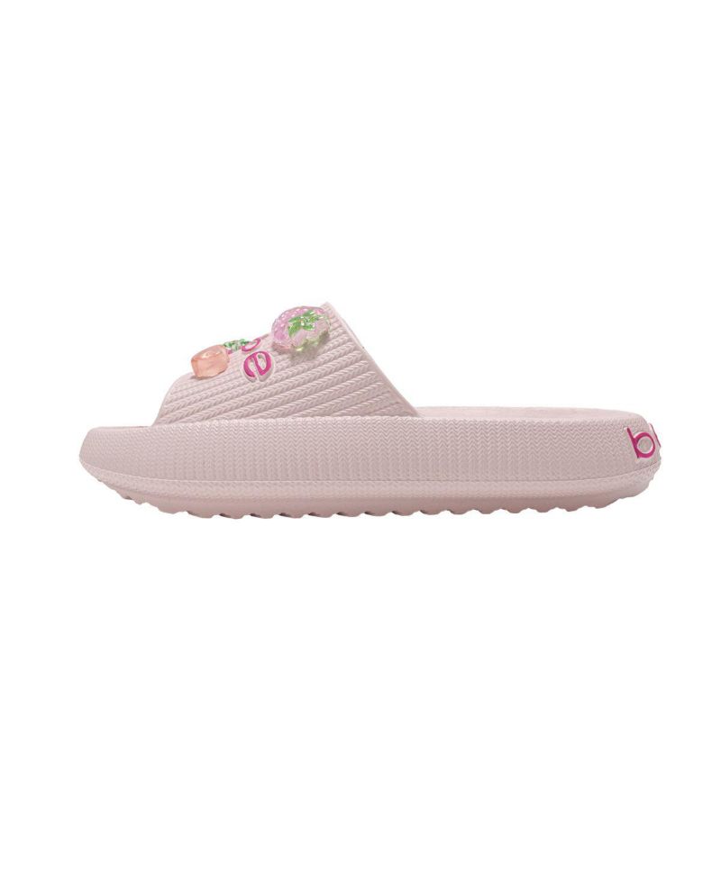 Big Girls EVA Slide - Lightweight Comfy Slide Sandals with Fruit Charms
