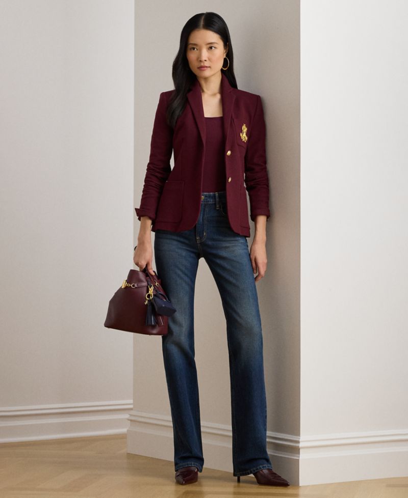Petite Bullion Jacquard Blazer