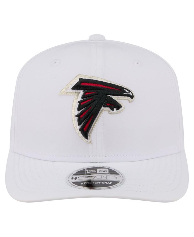 Men's White Atlanta Falcons Name Plate 9SEVENTY Adjustable Hat