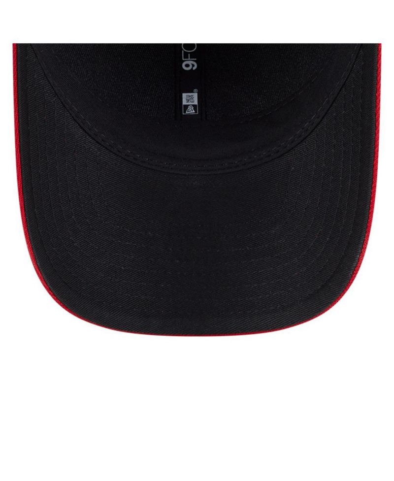 Men's Black/Red Cincinnati Reds Player Replica 9Forty Adjustable Hat