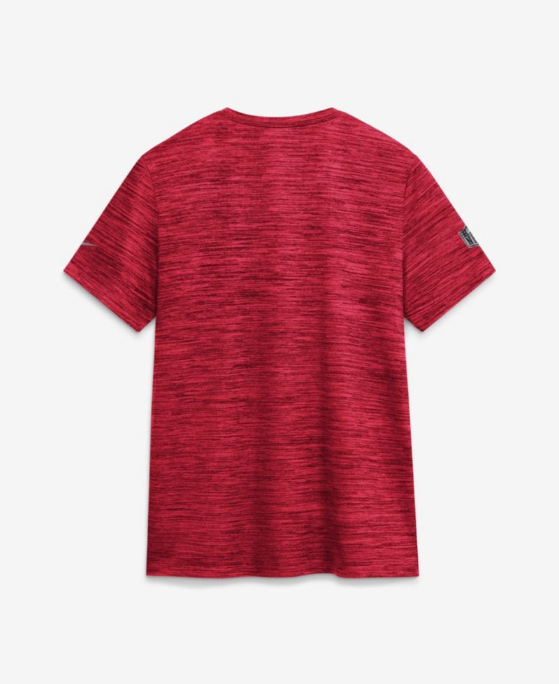 Women's Red Kansas City Chiefs Sideline Velocity Dri-FIT T-Shirt