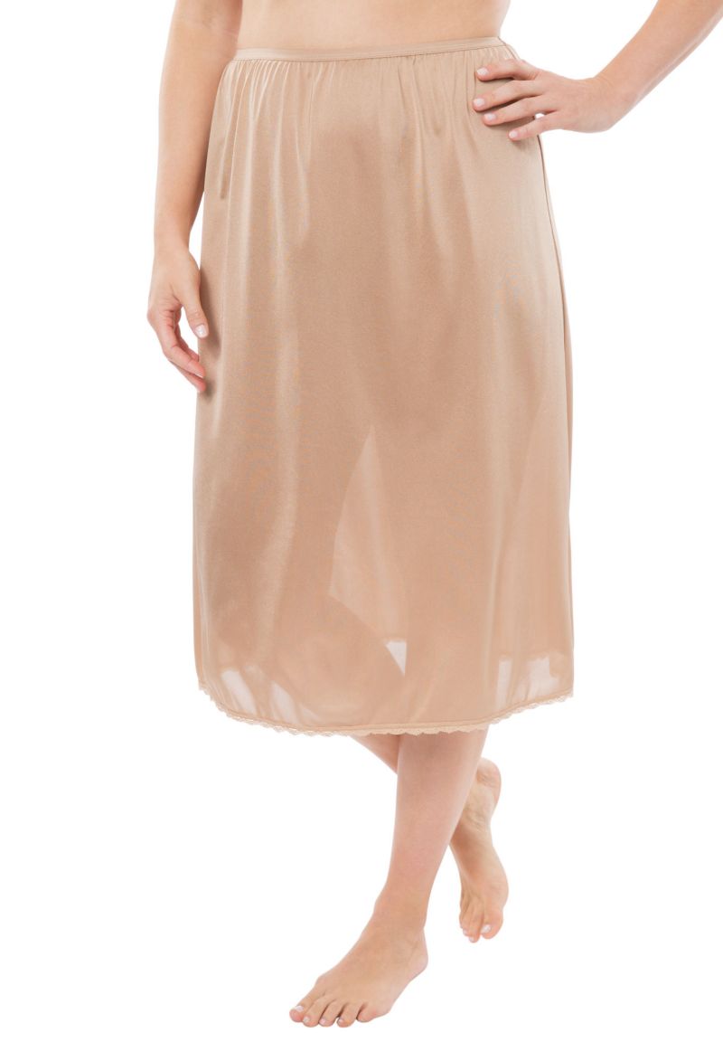 Plus Size Half Slip 28" 2-Pack