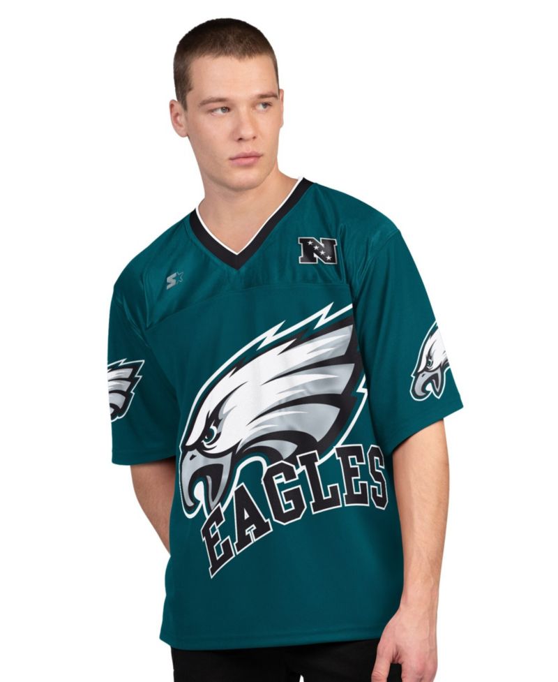Men's Midnight Green/White Philadelphia Eagles Short Sleeve Long Sleeve T-Shirt