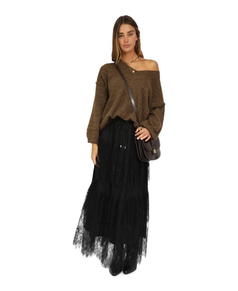 Women's Dreamy Days Lace Tiered Skirt