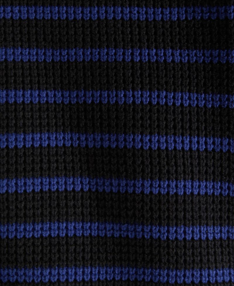 Big Boys Yarn Dye Stripe Crew Neck Sweater