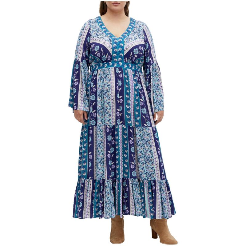Plus Size Earth Angel Maxi Dress