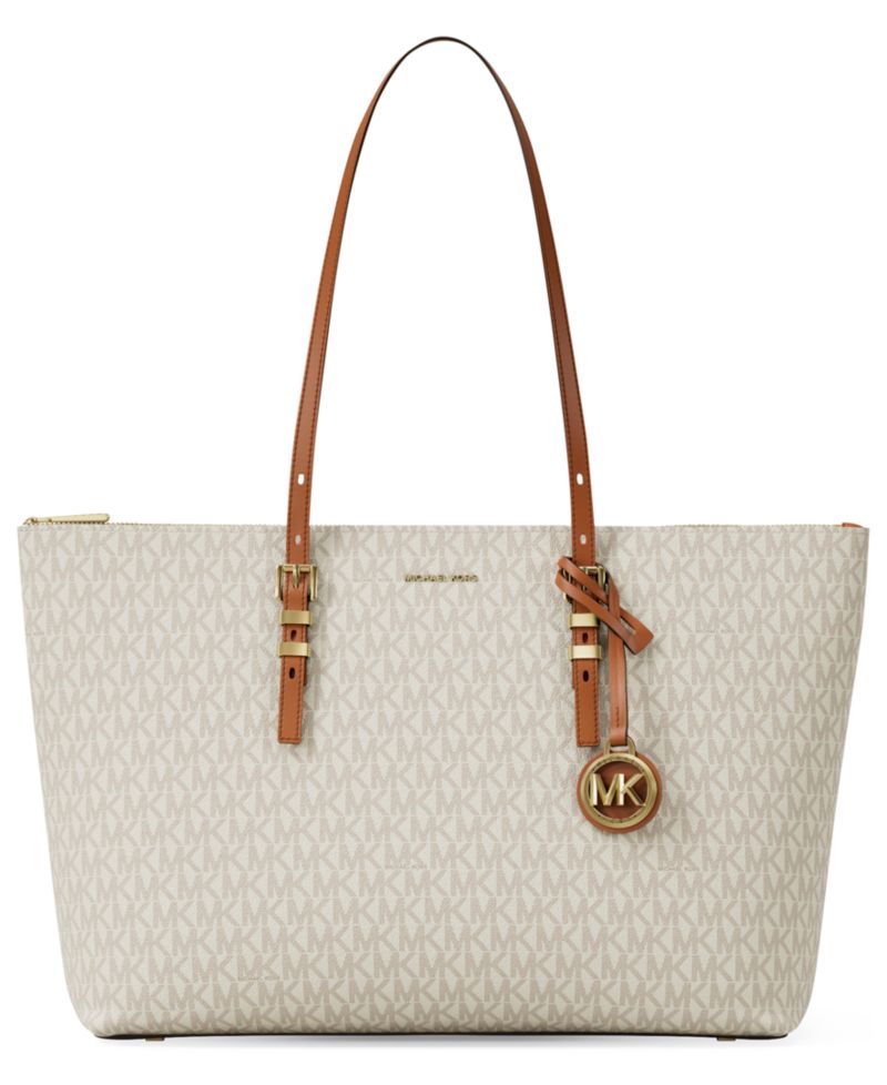 Quinn Large East West Multi-Function Zip-Top Tote Handag