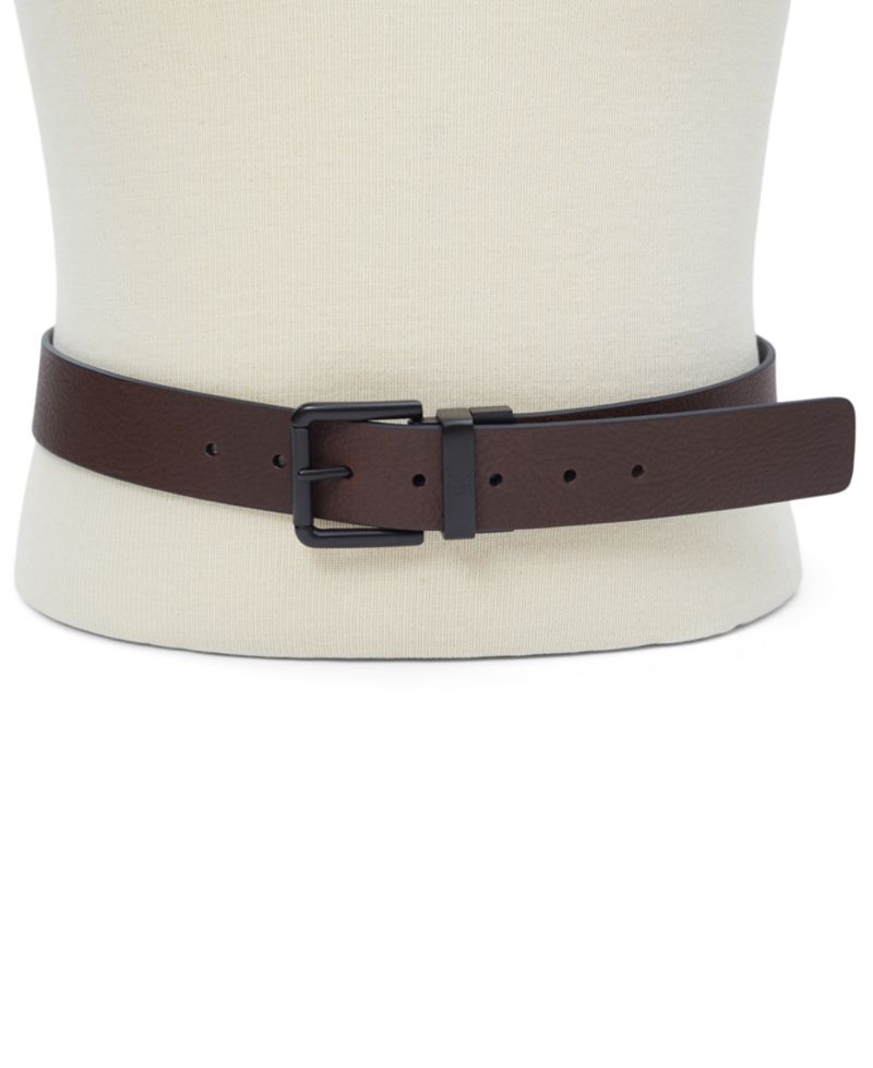 38MM Men's Pebble Grain Reversible Jean Belt