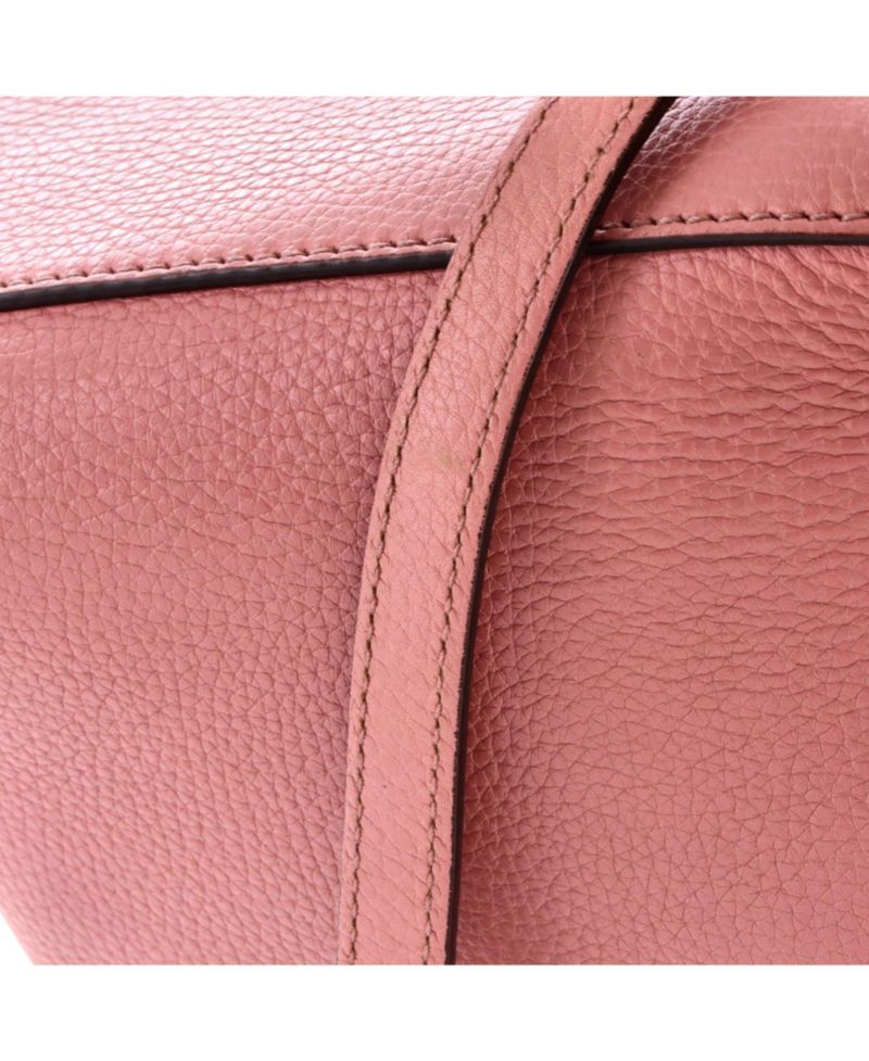 Small Bamboo Daily Top Handle Bag Leather