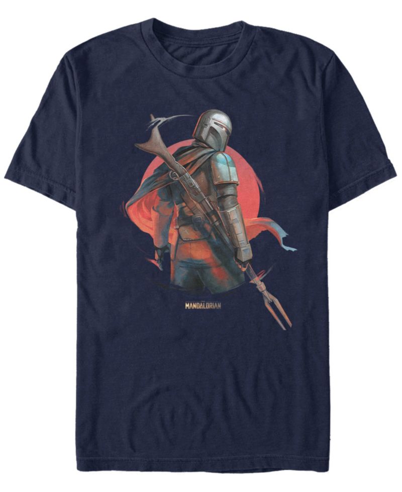 Men's Star Wars The Mandalorian Dusty Sunset Short Sleeve T-shirt