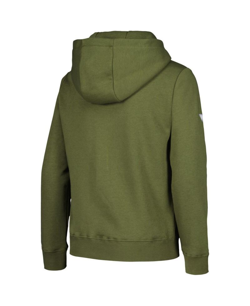 Big Boys and Girls Olive Vegas Golden Knights Podium Fleece Pullover Hoodie