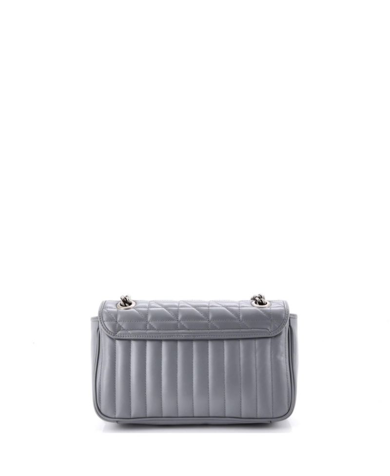 Small GG Marmont Flap Bag Mixed Matelasse Leather