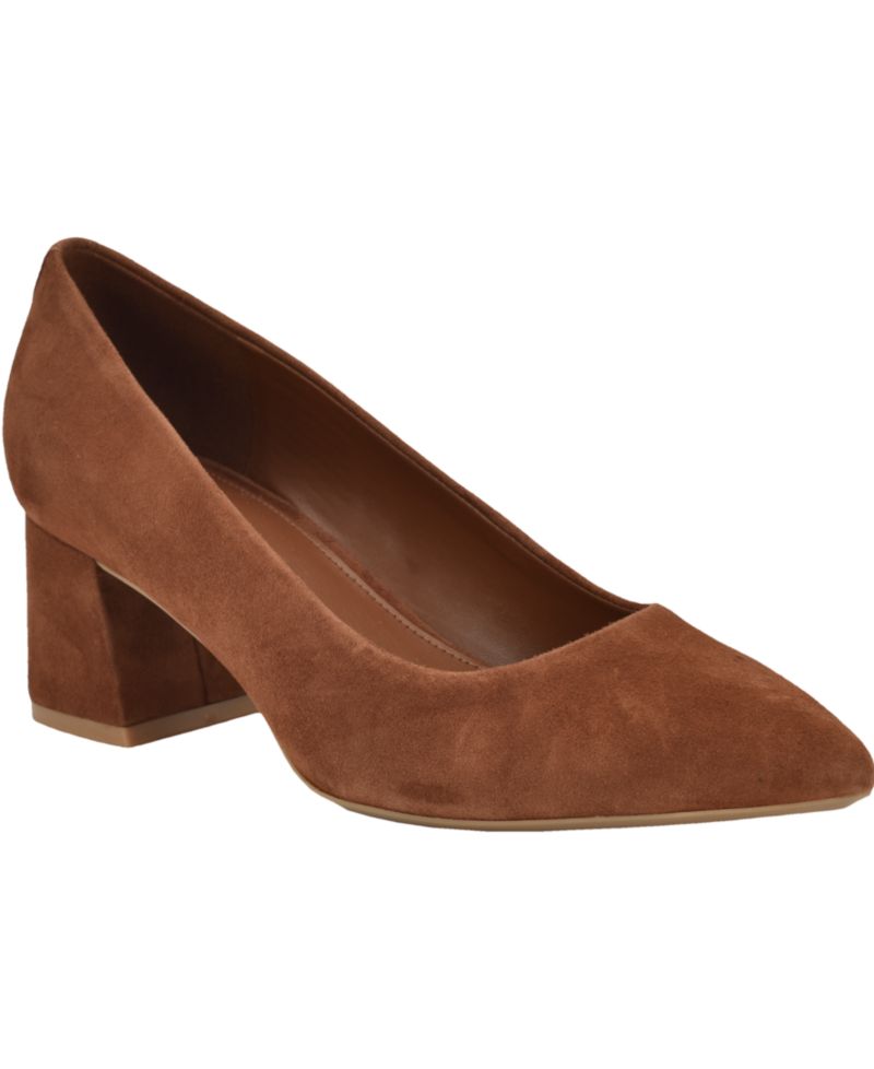 Women's Lenott Pointy Toe Block Heel Pumps