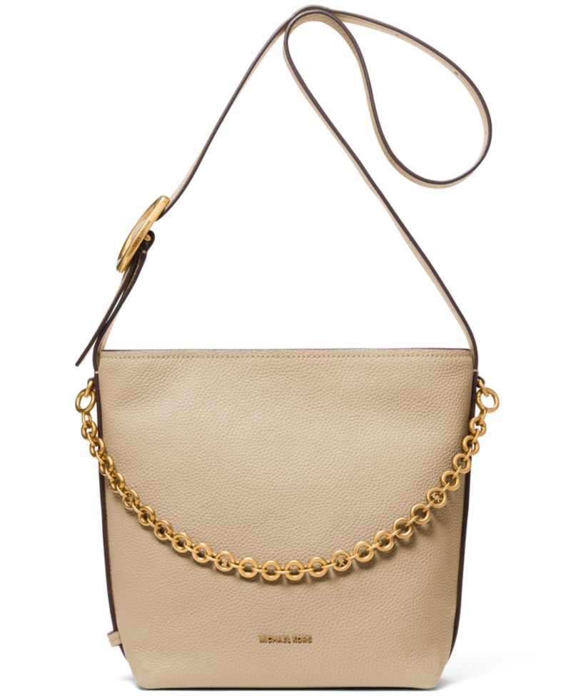 Nolita Small Bucket Messenger with Chain Handbag