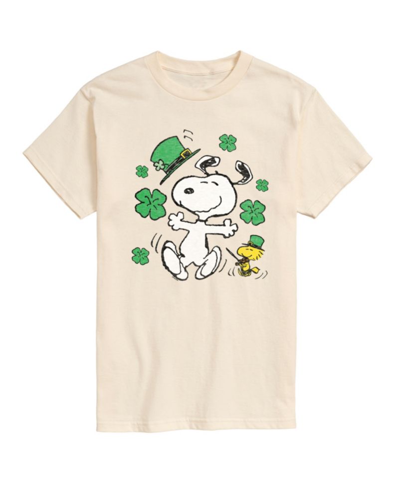 Men's Peanuts St Patrick's Day Short Sleeve T-Shirt