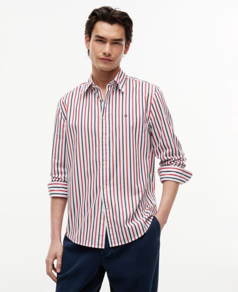 Средний Красный/Multistripe