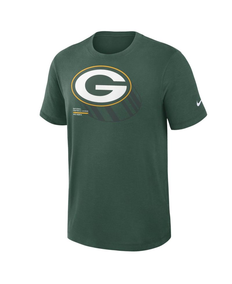 Men's Green Bay Packers Left End Run Slub Performance T-Shirt